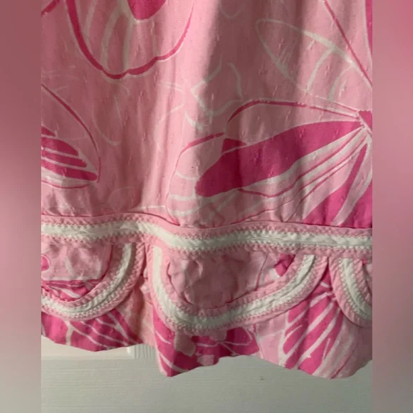 Lilly Pulitzer Vintage Pink Halter Dress with Butterfly Print - Picture 5 of 13